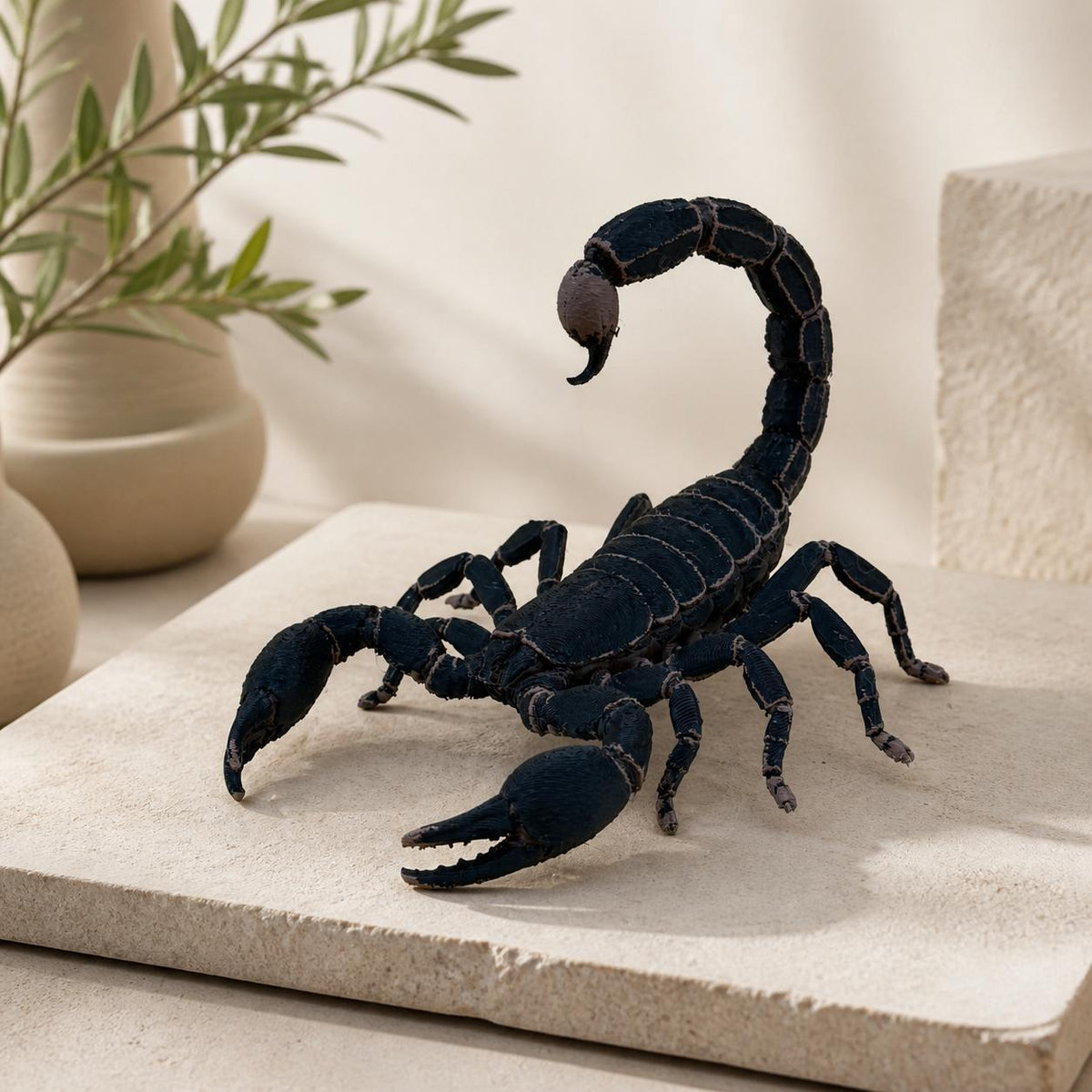 Midnight Stalker – Skorpion in Abwehrhaltung | Made in Germany FehnFactory