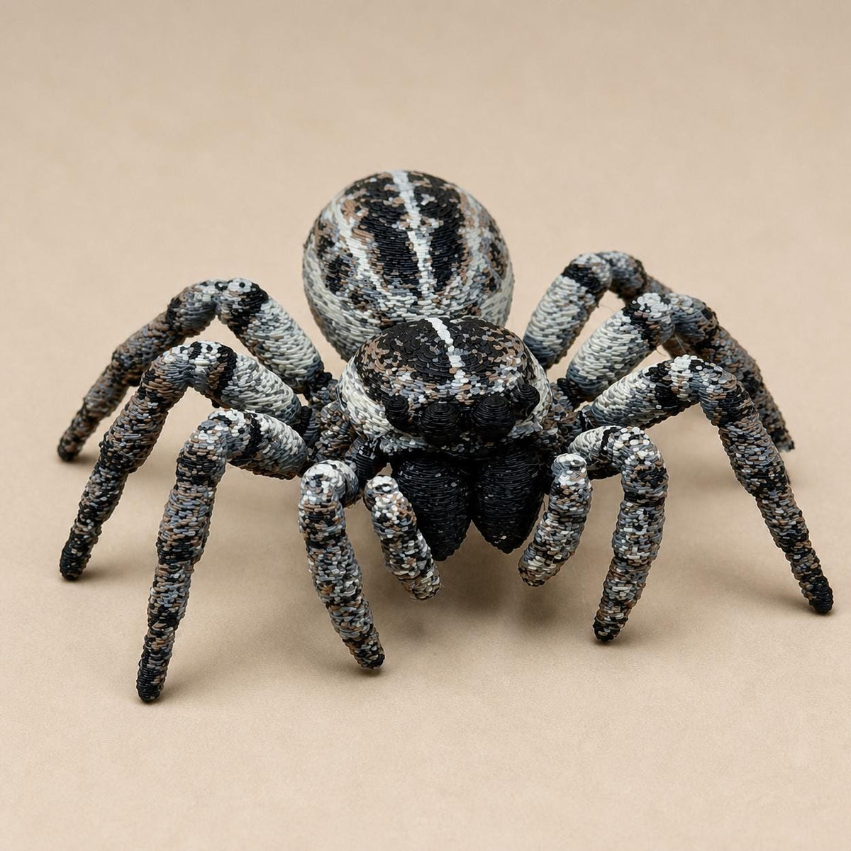 Achtbeinige Springspinne – Spinnen Skulptur | Made in Germany FehnFactory