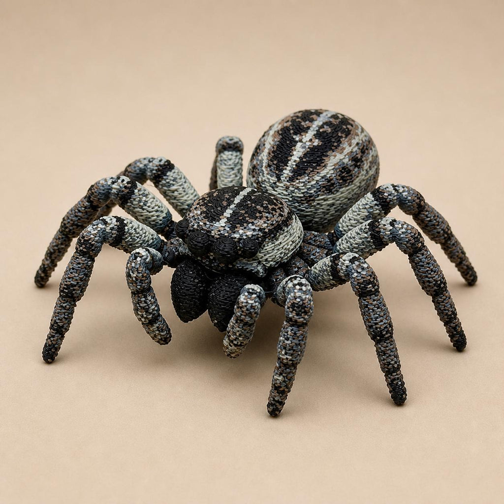 Achtbeinige Springspinne – Spinnen Skulptur | Made in Germany FehnFactory