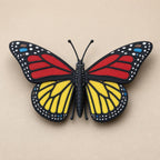 Majestätischer Monarchfalter – Schmetterling Skulptur | Made in Germany FehnFactory