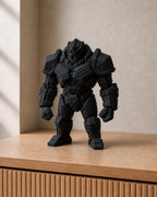 Golem Warrior Technician – gepanzerte Fantasy-Figur | handbemalt | Made in Germany FehnFactory