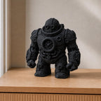 Gear Titan – massive Steampunk-Roboterfigur | handbemalt | Made in Germany FehnFactory