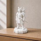 Steampunk-Samurai – mechanische Kriegerfigur | handbemalt | Made in Germany FehnFactory