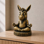 Zen-Esel – meditierende Eselfigur | handbemalt | Made in Germany FehnFactory