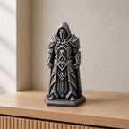 Dunkler Meisterkrieger – Fantasy-Ritter-Skulptur | handbemalt | Made in Germany FehnFactory