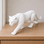 Schreitender Panther – moderne Raubkatzen-Skulptur | handbemalt | Made in Germany FehnFactory