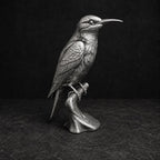Bienenfresser auf Ast – detailreiche Vogelskulptur | handbemalt oder gedruckt | Made in Germany FehnFactory