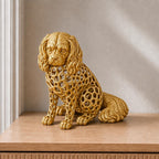 Cavalier King Charles Spaniel in Voronoi-Optik – Hundeskulptur | Made in Germany FehnFactory