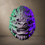 Taowu Maske – handbemalte tragbare Fantasy- & Cosplay-Maske | Pipe Cox Design | Made in Germany FehnFactory