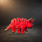Ushi Articulated bewegliche Fantasy Figur | 3D Druck oder handbemalt | Pipe Cox Design | ca. 20 cm FehnFactory