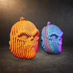 Quantum Pumpkin – flexible Kürbis-Skulptur | 2 feste Originalfarben | Pipe Cox | Made in Germany FehnFactory