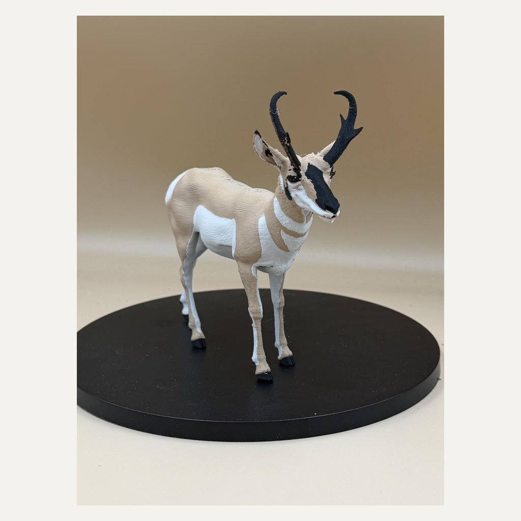 Windläufer – Gabelbock-Skulptur | Prärie-Wildtier | Made in Germany FehnFactory