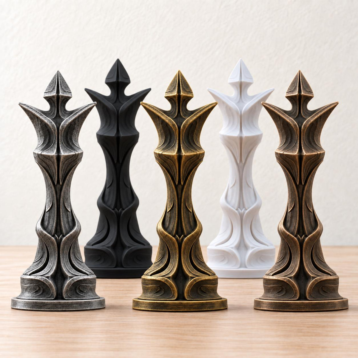 Orbit – abstrakte Design-Skulptur | geometrische Wohnraum-Deko | Made in Germany FehnFactory