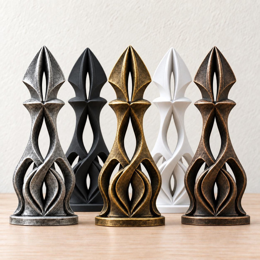 Pulse – abstrakte Design-Skulptur | geometrische Wohnraum-Deko | Made in Germany FehnFactory
