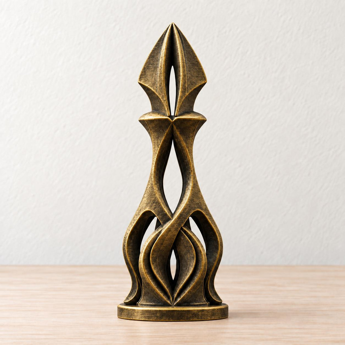 Pulse – abstrakte Design-Skulptur | geometrische Wohnraum-Deko | Made in Germany FehnFactory