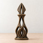 Pulse – abstrakte Design-Skulptur | geometrische Wohnraum-Deko | Made in Germany FehnFactory