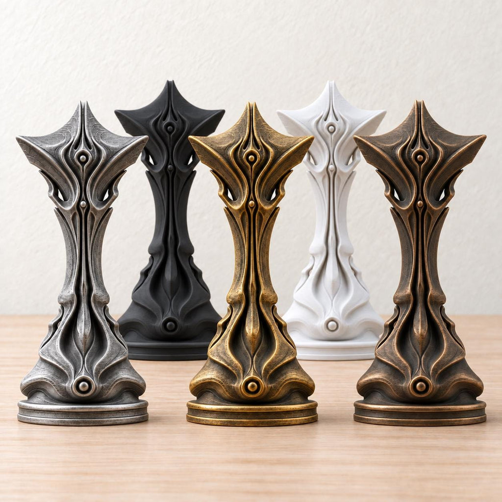 Fold – abstrakte Design-Skulptur | geometrische Wohnraum-Deko | Made in Germany FehnFactory