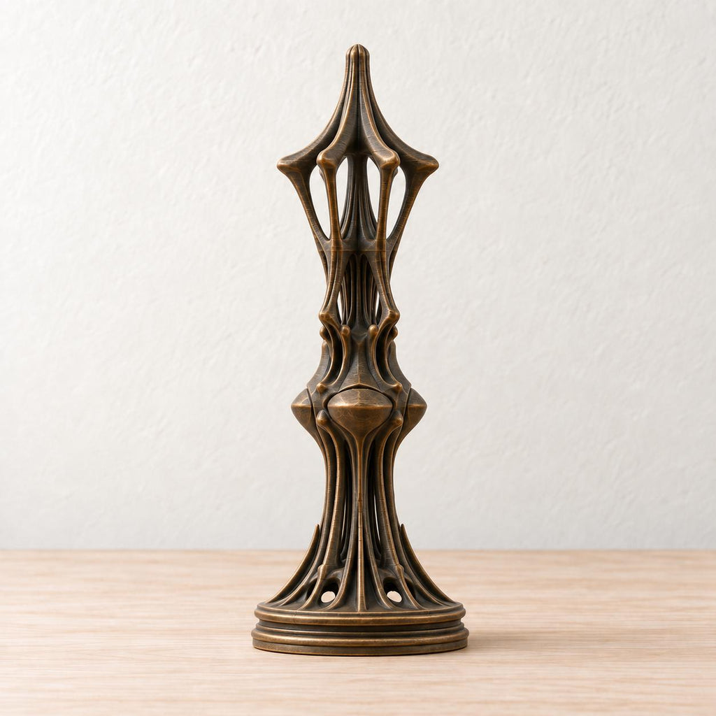 Tension – abstrakte Design-Skulptur | geometrische Wohnraum-Deko | Made in Germany FehnFactory