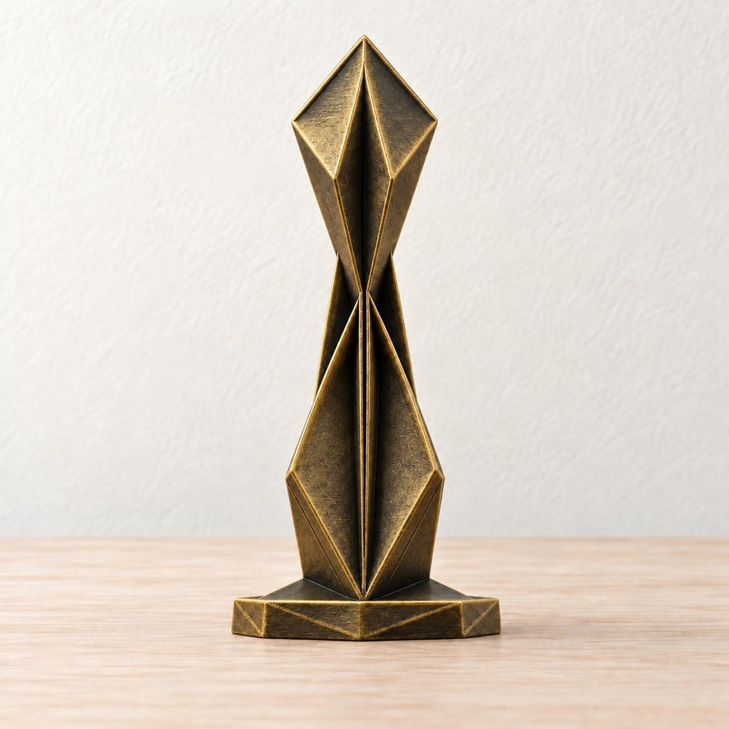 Wave – abstrakte Design-Skulptur | geometrische Wohnraum-Deko | Made in Germany FehnFactory