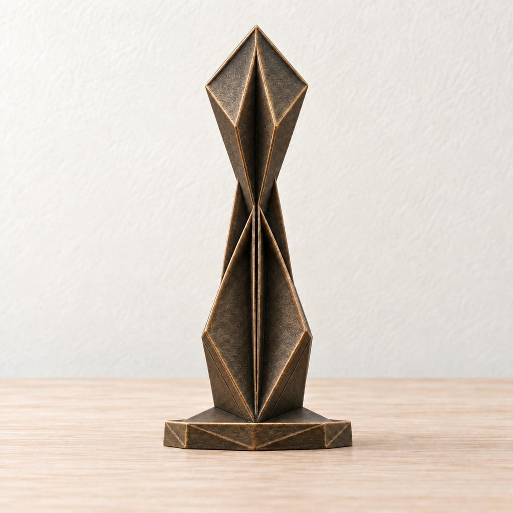 Wave – abstrakte Design-Skulptur | geometrische Wohnraum-Deko | Made in Germany FehnFactory