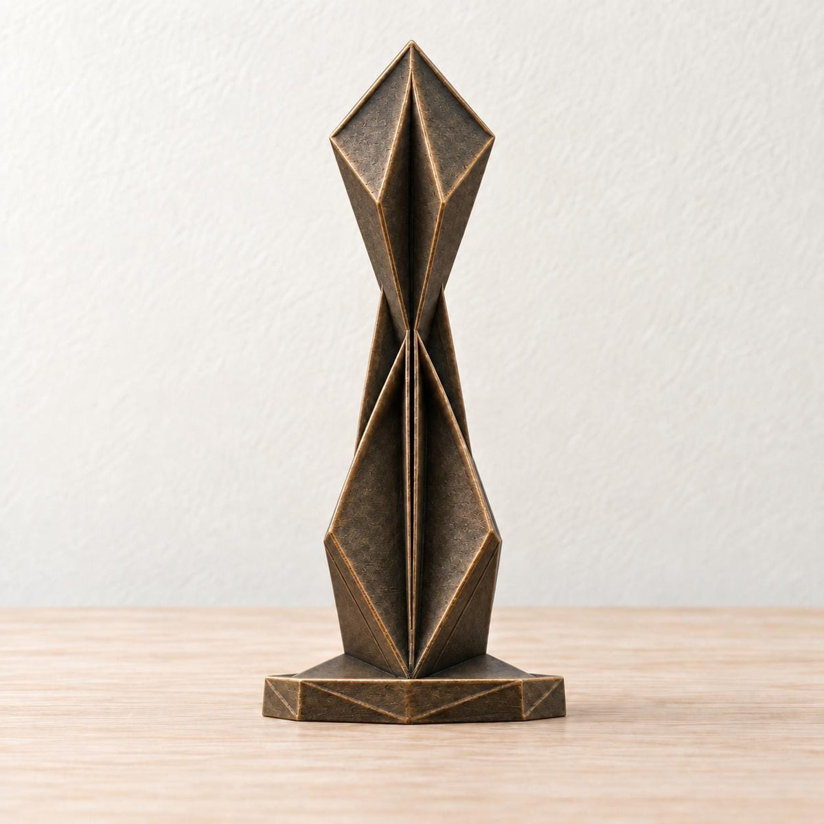 Wave – abstrakte Design-Skulptur | geometrische Wohnraum-Deko | Made in Germany FehnFactory