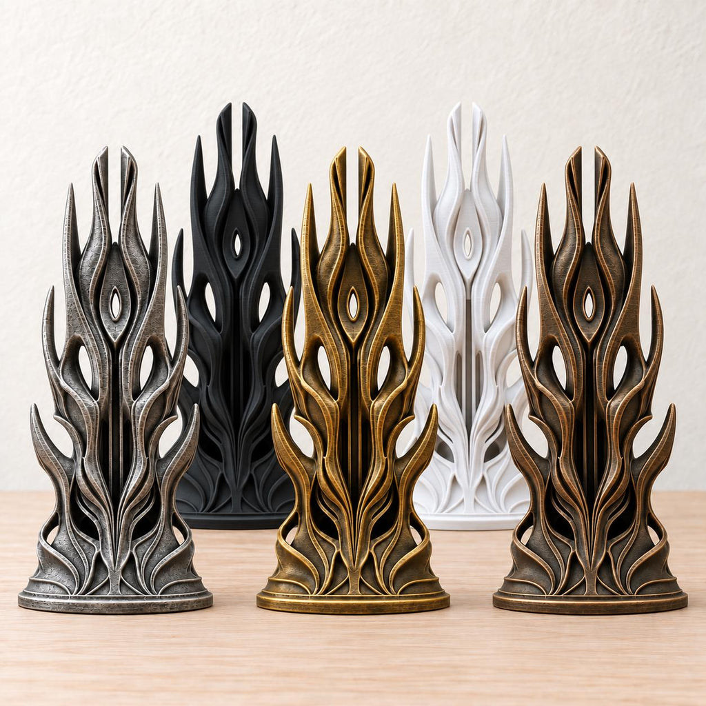Core – abstrakte Design-Skulptur | geometrische Wohnraum-Deko | Made in Germany FehnFactory