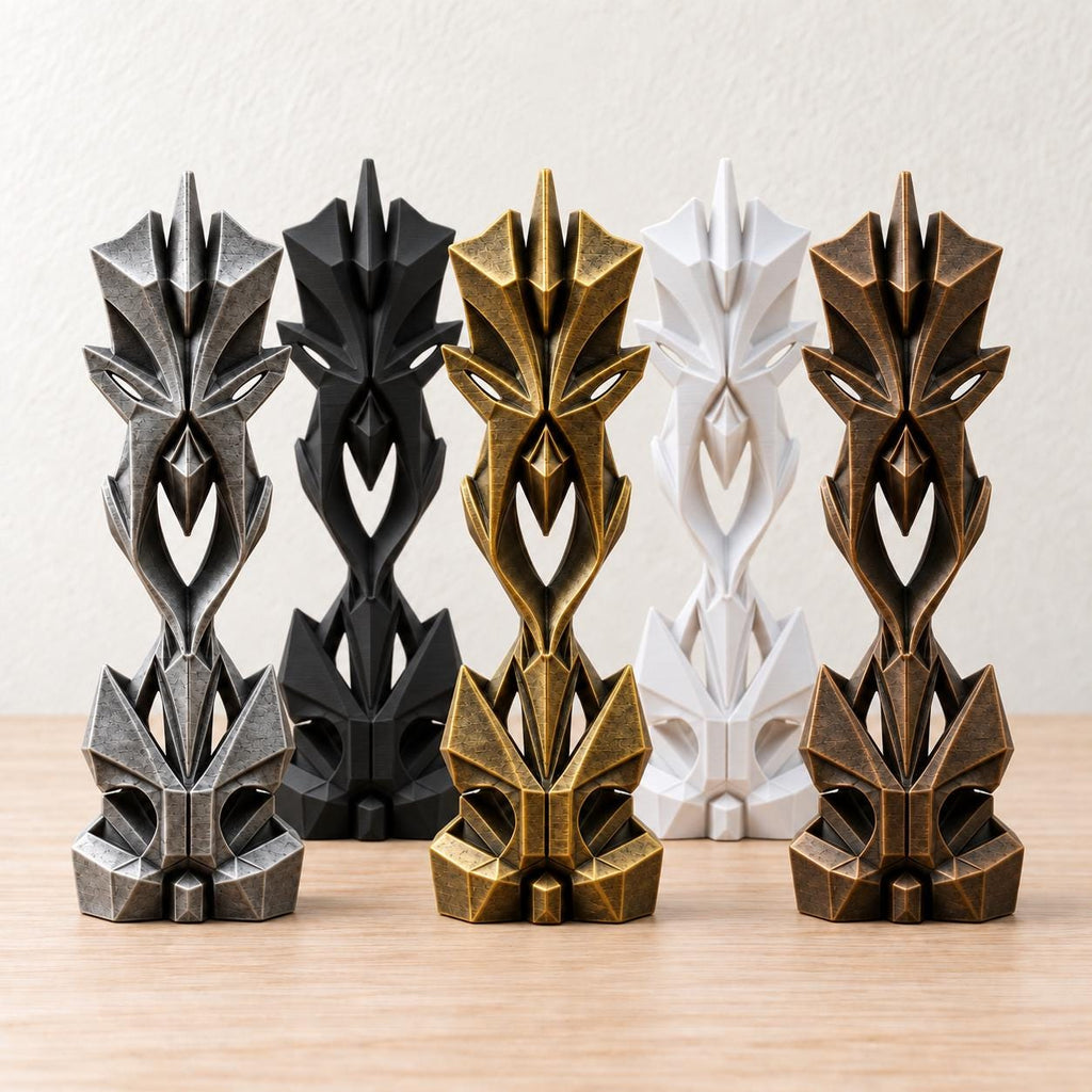 Morph – abstrakte Design-Skulptur | geometrische Wohnraum-Deko | Made in Germany FehnFactory