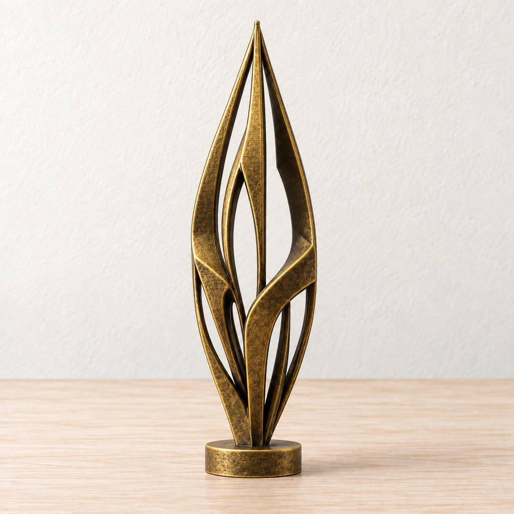 Shift – abstrakte Design-Skulptur | geometrische Wohnraum-Deko | Made in Germany FehnFactory