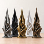 Shell – abstrakte Design-Skulptur | geometrische Wohnraum-Deko | Made in Germany FehnFactory