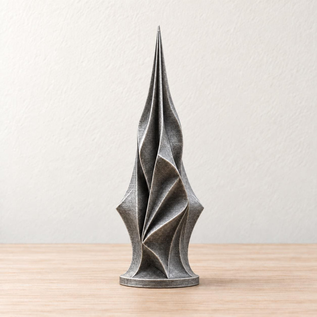 Shell – abstrakte Design-Skulptur | geometrische Wohnraum-Deko | Made in Germany FehnFactory