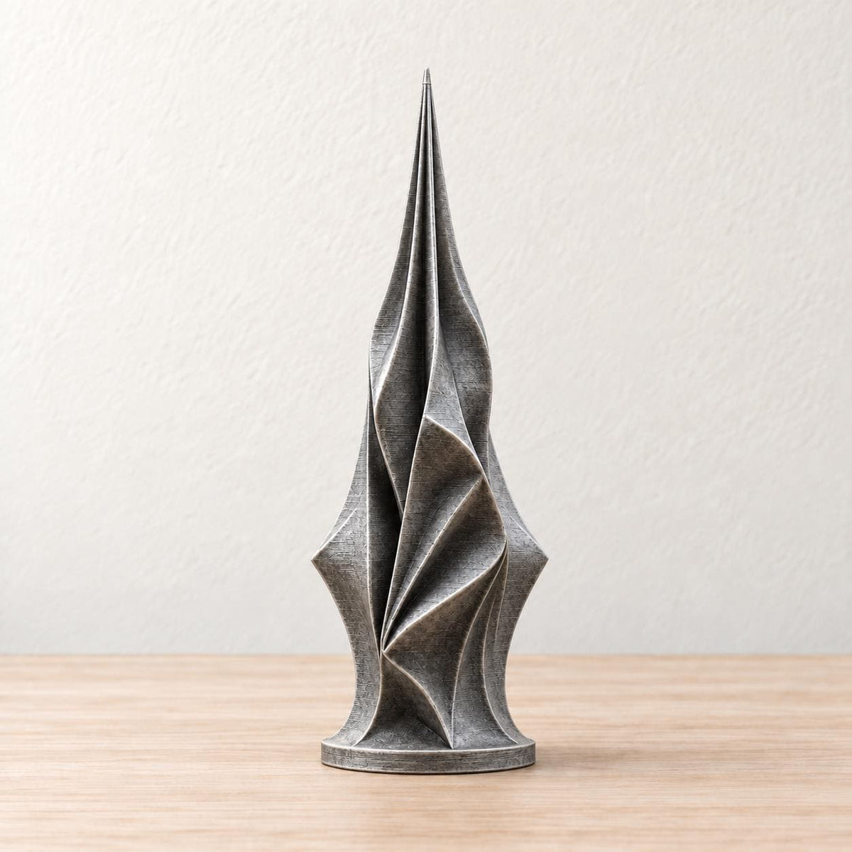 Shell – abstrakte Design-Skulptur | geometrische Wohnraum-Deko | Made in Germany FehnFactory