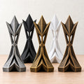 Link – abstrakte Design-Skulptur | geometrische Wohnraum-Deko | Made in Germany FehnFactory