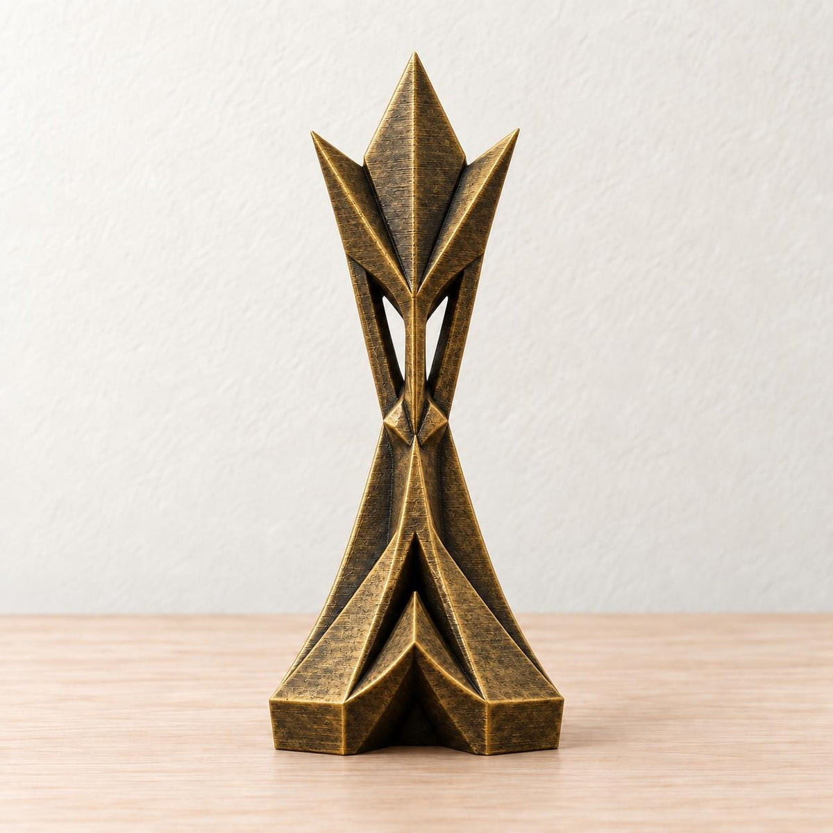 Link – abstrakte Design-Skulptur | geometrische Wohnraum-Deko | Made in Germany FehnFactory