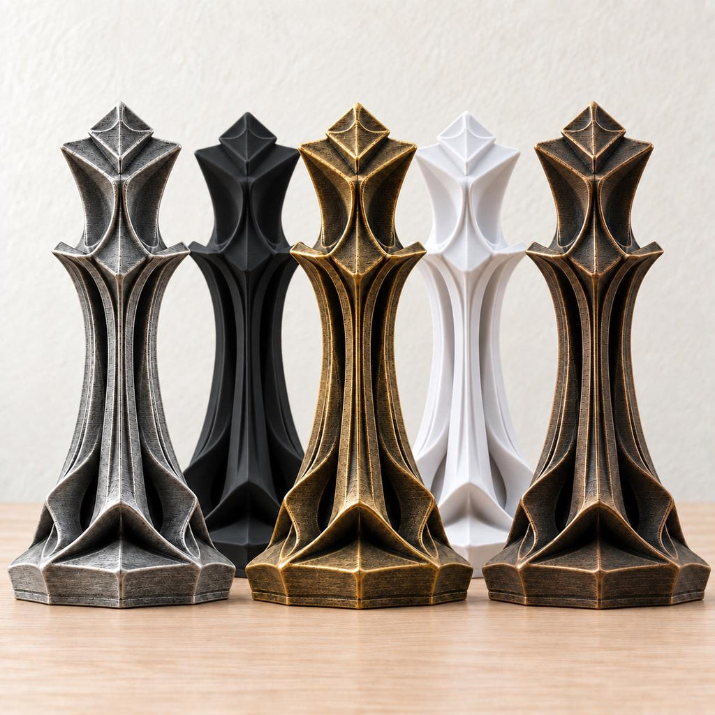 Bend – abstrakte Design-Skulptur | geometrische Wohnraum-Deko | Made in Germany FehnFactory