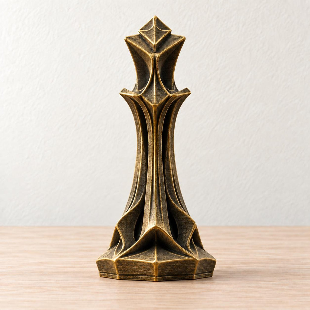 Bend – abstrakte Design-Skulptur | geometrische Wohnraum-Deko | Made in Germany FehnFactory