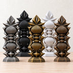 Mesh – abstrakte Design-Skulptur | geometrische Wohnraum-Deko | Made in Germany FehnFactory