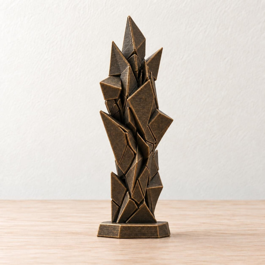 Node – abstrakte Design-Skulptur | geometrische Wohnraum-Deko | Made in Germany FehnFactory