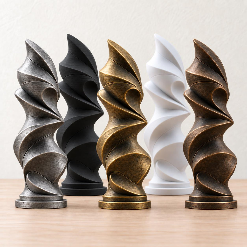 Eclipse – abstrakte Design-Skulptur | geometrische Wohnraum-Deko | Made in Germany FehnFactory