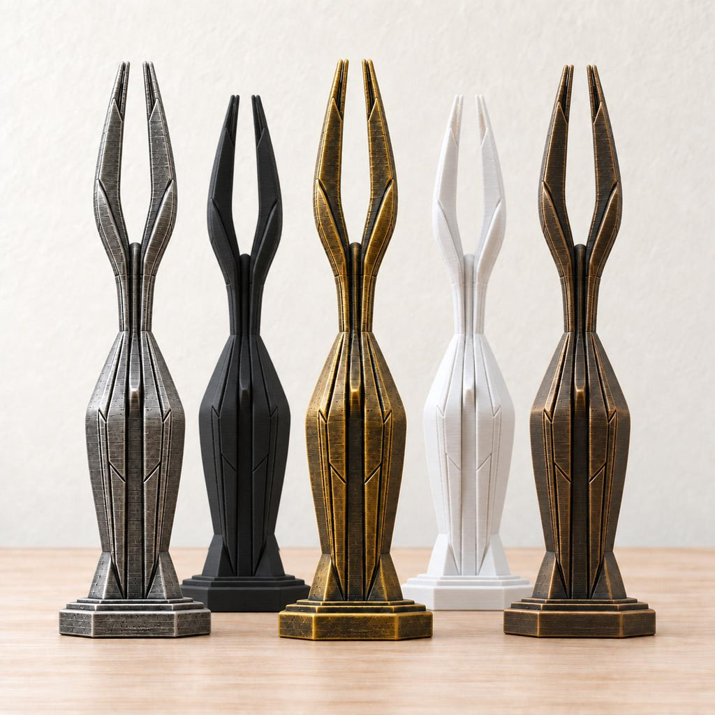 Span – abstrakte Design-Skulptur | geometrische Wohnraum-Deko | Made in Germany FehnFactory