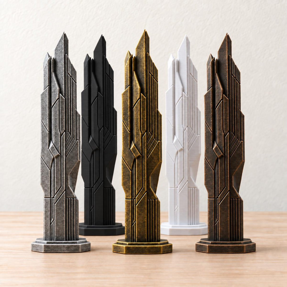 Resonance – abstrakte Design-Skulptur | geometrische Wohnraum-Deko | Made in Germany FehnFactory