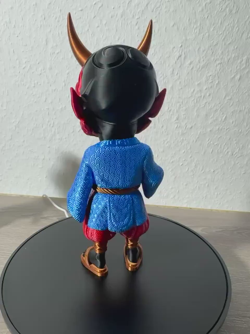 Hannya Chibi Oni Figur 20cm – Japanische Dämonen Statue | Hannya Chibi Oni Figure 8in – Japanese Demon Collectible